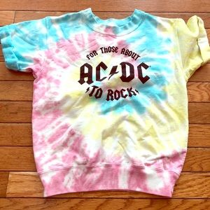 “For those about to rock” Forever 21 girls shirt